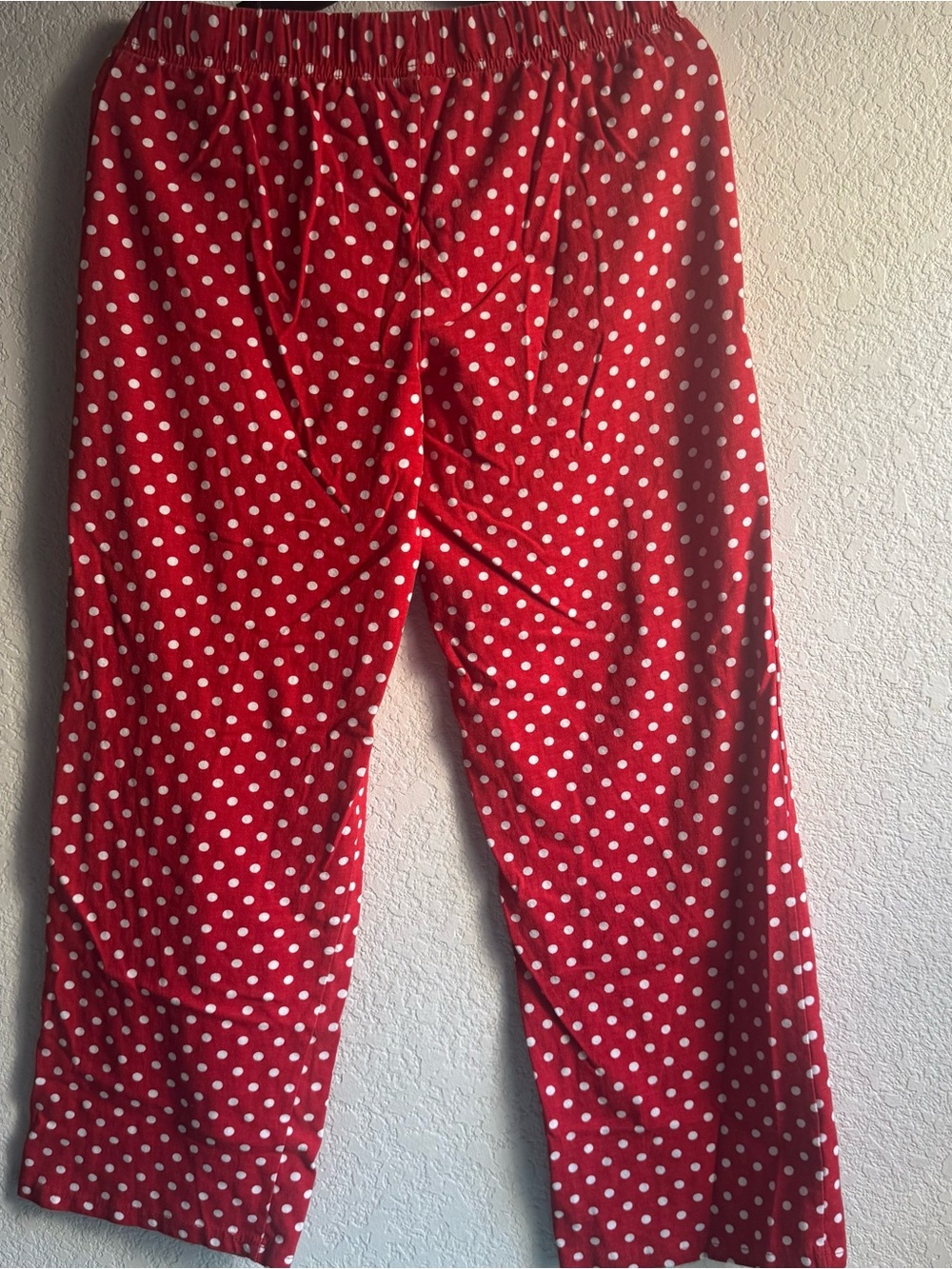 Disney Mickey Mouse Polka Dot Lounge Pants Drawstring Medium M - Picture 4 of 6